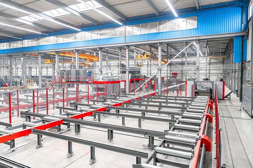 Voortman-Linie bei Thyssenkrupp Materials Nederland