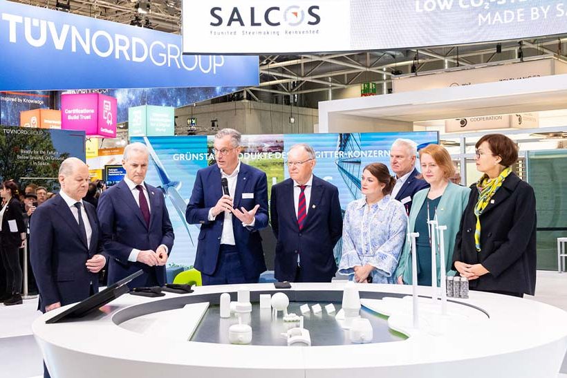Salzgitter AG auf der Hannover Messe