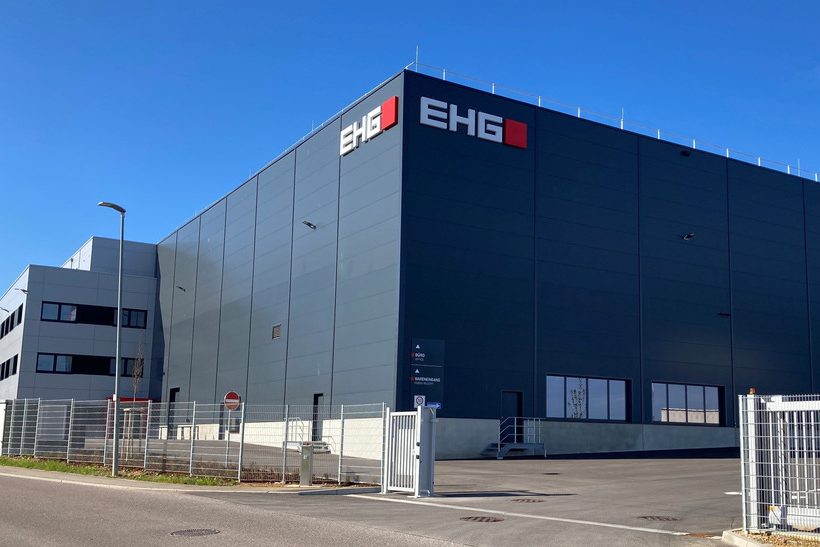 Das Bild zeigt ein Gebäude des handelsunternehmens EHG.