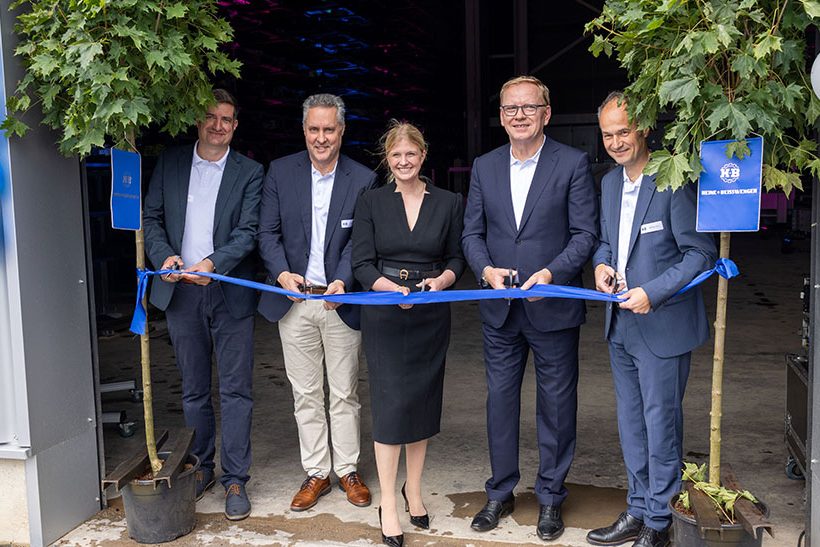Einweihung des neuen Logistikzentrums von Heine + Beisswenger in Trossingen, Schwarzwald