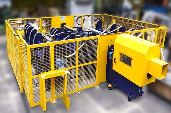 Anfasmaschine bei Günther + Schramm in Königsbronn