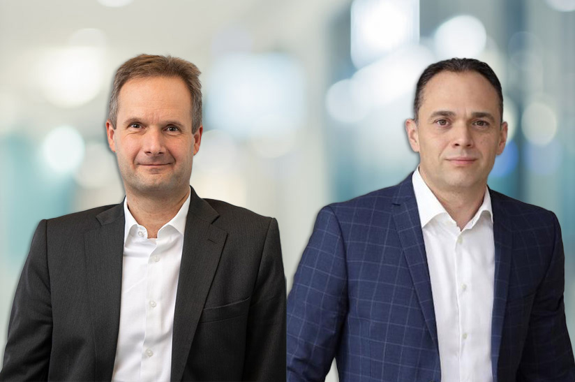 Dr. Volkmar Dinstuhl und Viktor Molnar, Thyssenkrupp