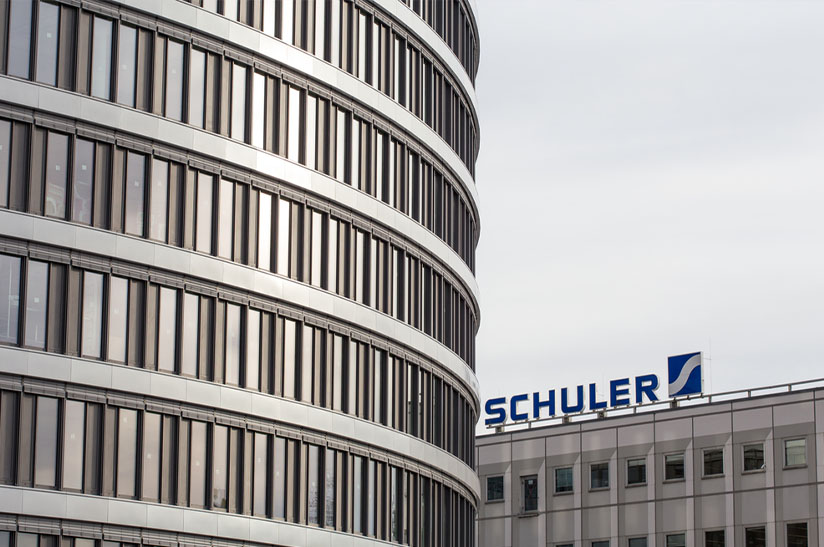 Firmensitz von Schuler in Göppingen