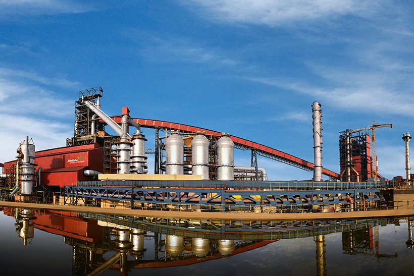 Hochofen Nr. 1, geliefert von Primetals Technologies, bei Jindal Steel and Power, Angul, Indien.