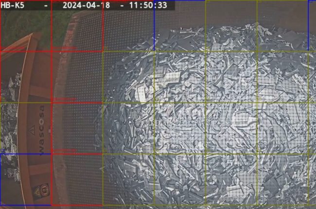 hbf_detection1 KI hilft bei der Analyse von Schrott.