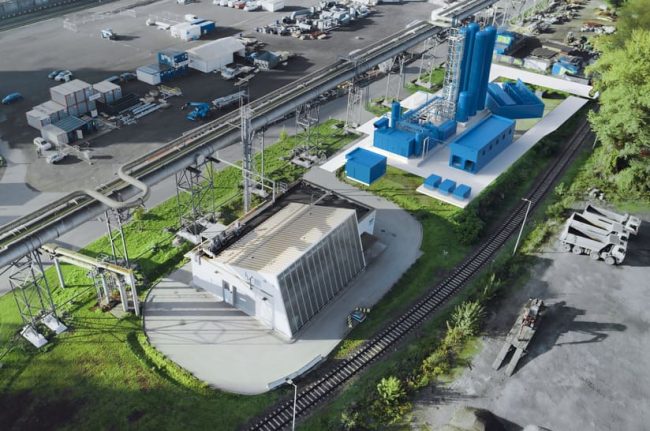 Das Bild zeigt die H2Future-Follow-up-Anlage in Linz