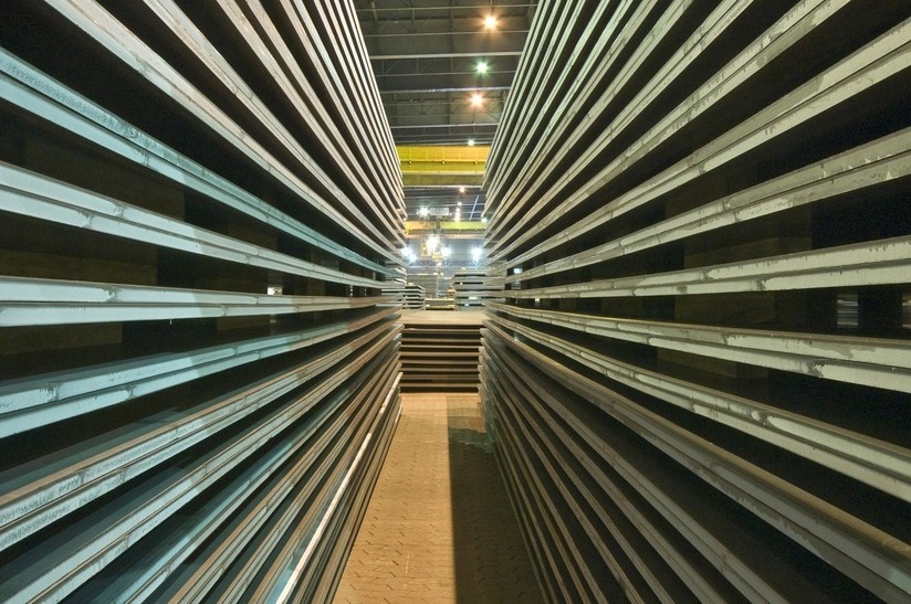 Dillinger Blechstapel