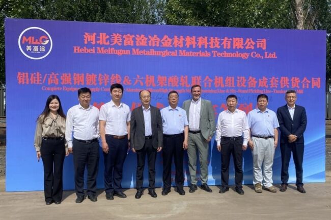 Signing ceremony_Copyright Hebei MFG_web Beginn einer neuen Zusammenarbeit: CERI Technology Company vergibt Glühofen-Auftrag an Andritz