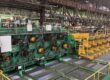Erfolgreich in Betrieb genommene Richtmaschine CRS 2000-9H im Schwerprofilwalzwerk von Yamato Steel in Himeji, Japan